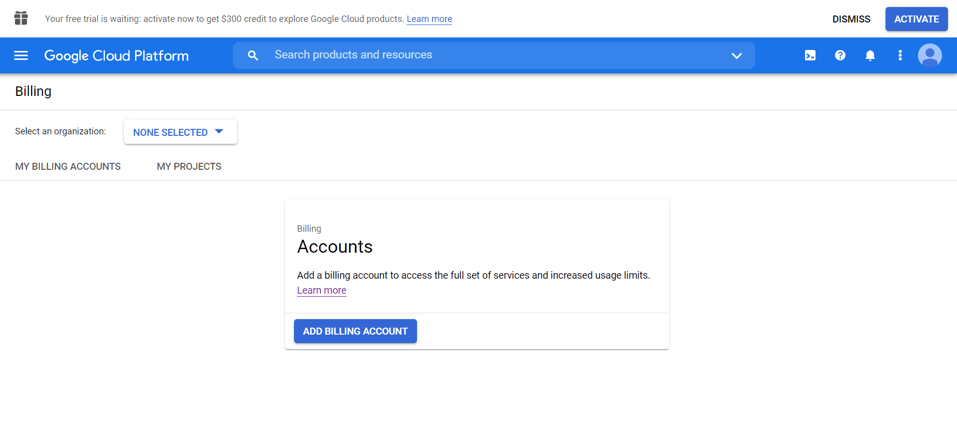 Enable Billing before using BigQuery Python Client